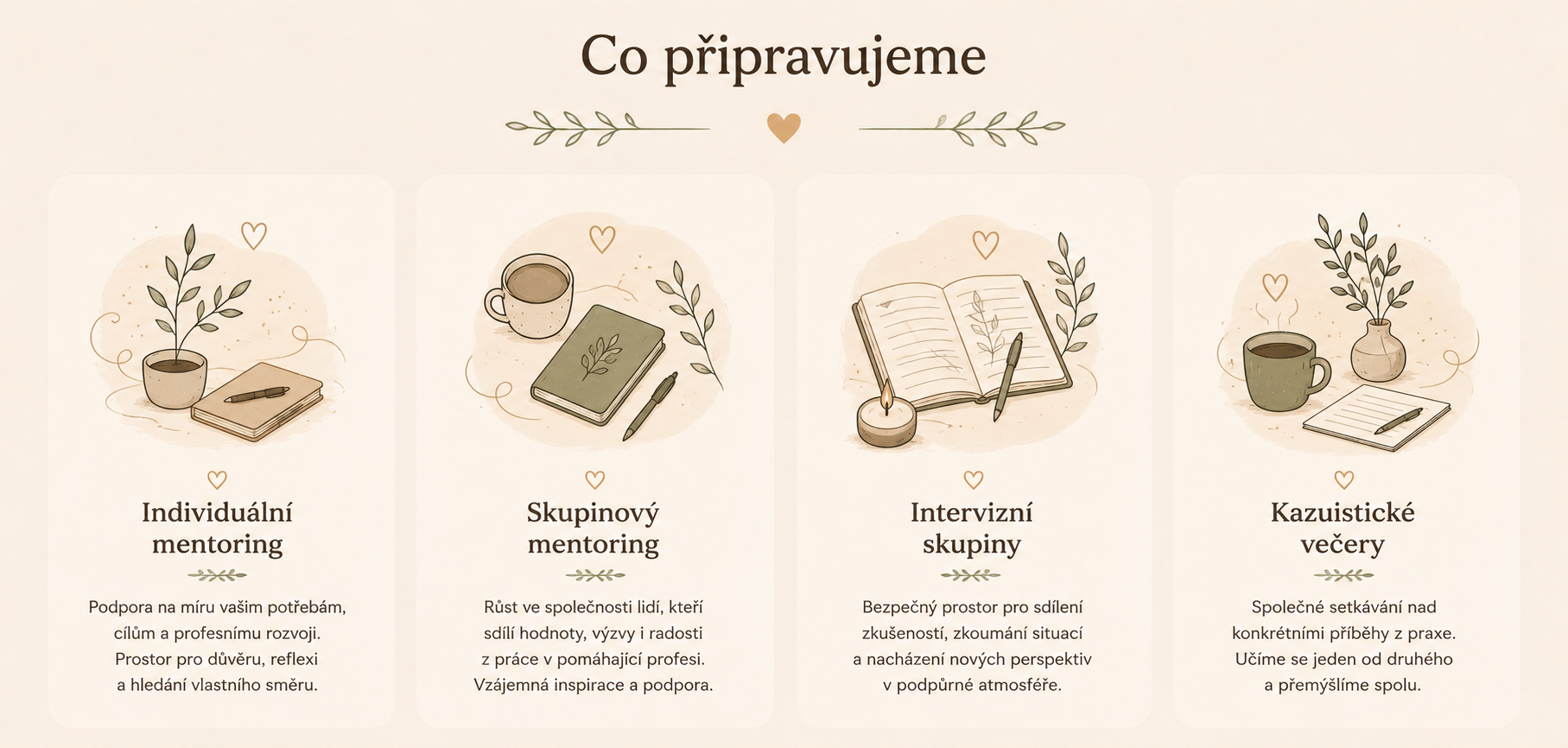 Mentoring pro nás není jen předávání zkušeností. Je to vytváření komunity lidí, kteří věří, že profesní růst vzniká tam, kde je důvěra, otevřenost a ochota učit se jeden od druhého.